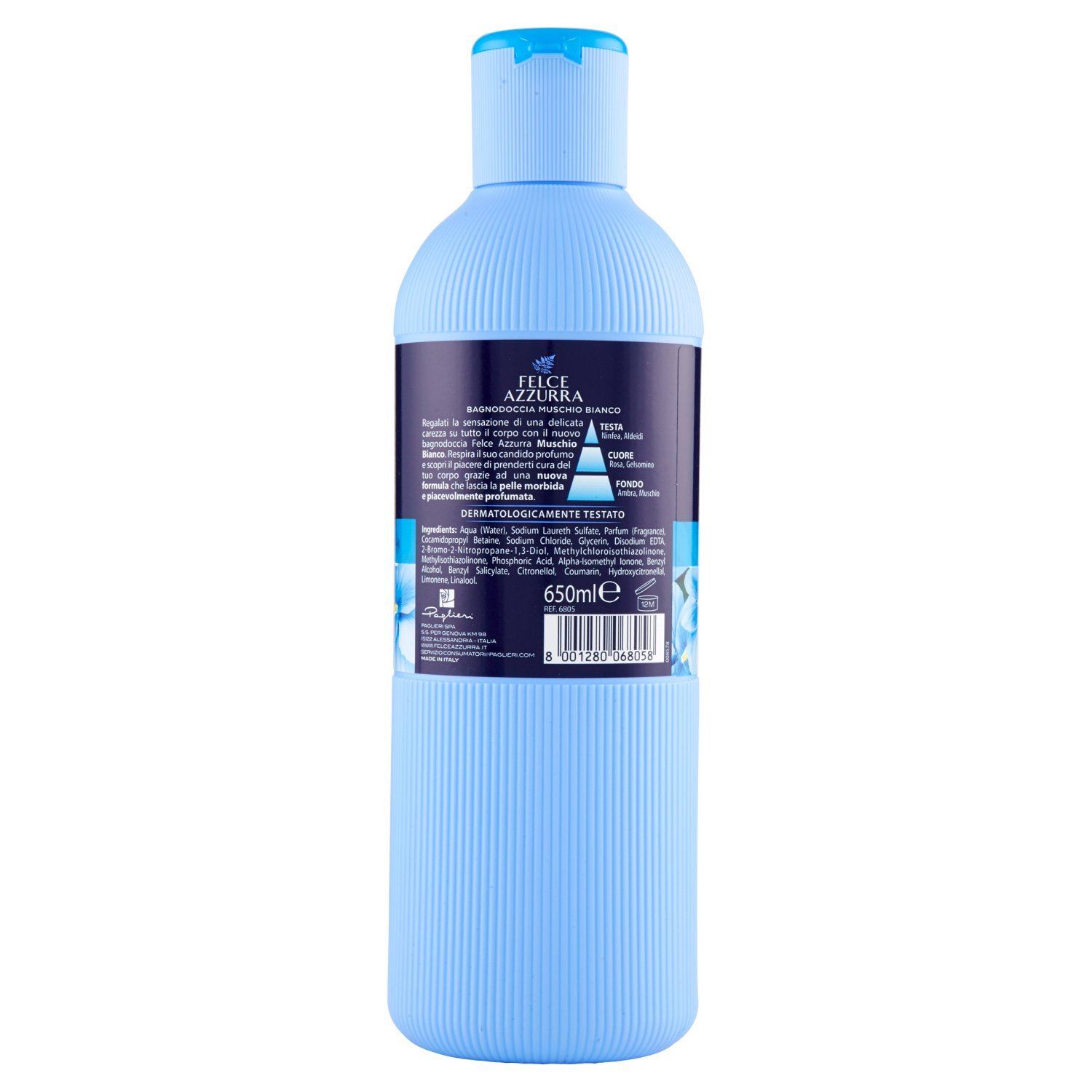 Amazon.com : Felce Azzurra Bagnodoccia White Musk – 6 Packs of 650